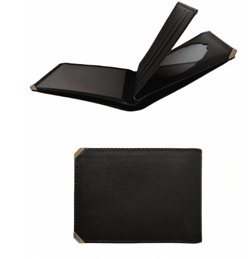 Cartera Portaplaca Piel