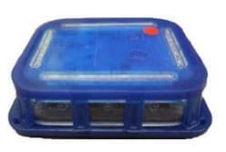 Maleta 6 balizas Azul/Rojo Flare Inteligentes