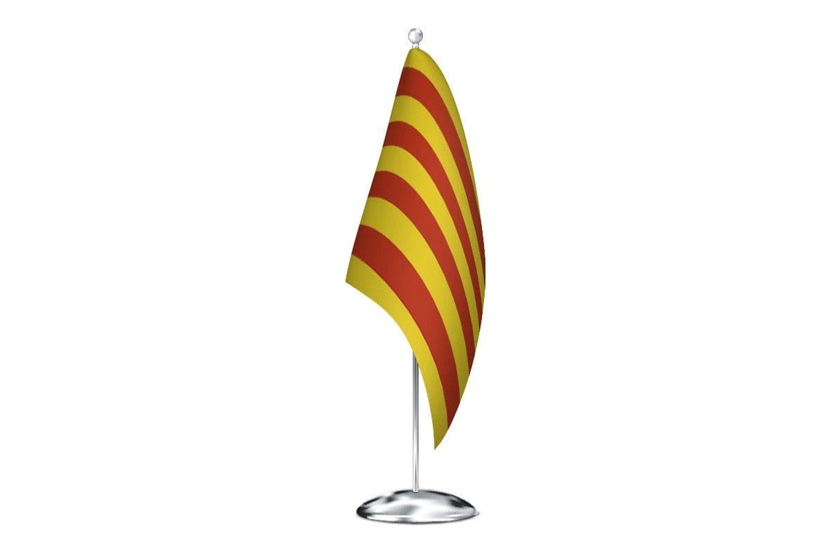 BANDERA DE RASO DOBLE
