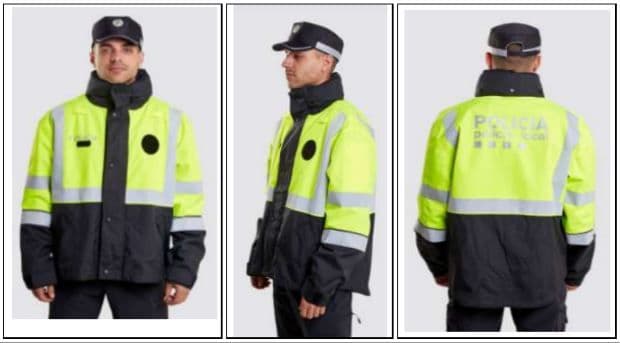 Parka corta motorista cordura